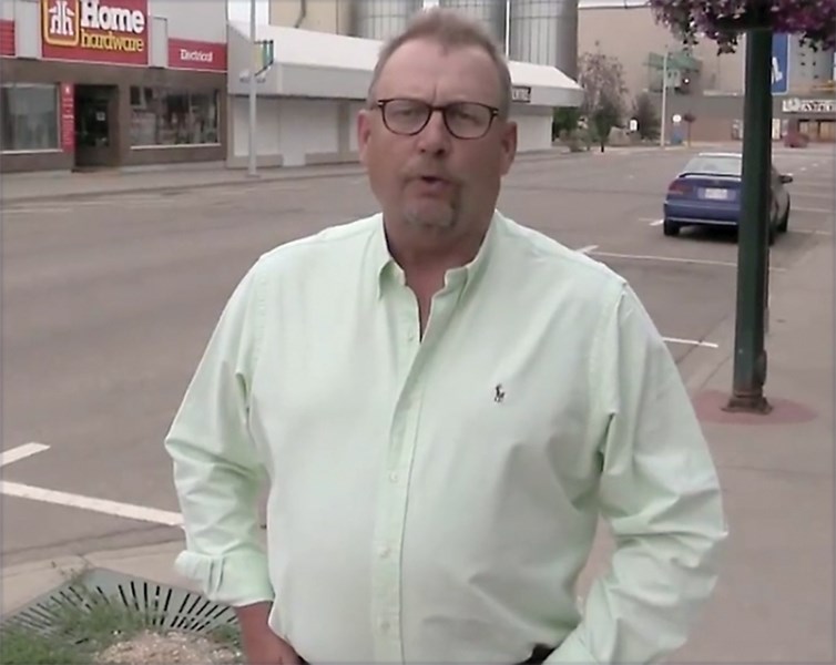 Mayor Ralph Leriger sings the first verse to Community with Spirit on the accompanying music video. The film clip was released last month and will be used to promote both the 