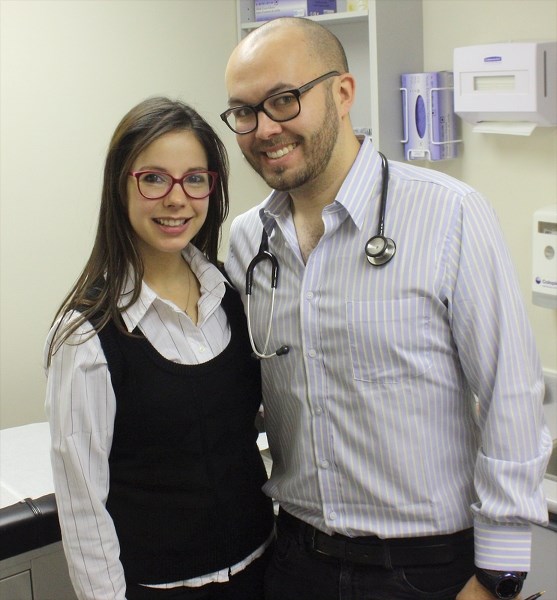 Natalie and Matthew Do Rego are Westlock’s two newest doctors. The couple moved to the area midway through 2015.