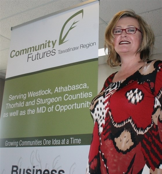 Tawatinaw Community Futures manager Kelly Harris-Martin.