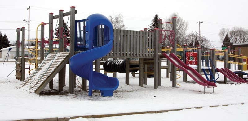 The St. Mary School Fundraising Society is one step closer towards building a new playground after receiving grants from the Town of Westlock and the Rotary Club totalling