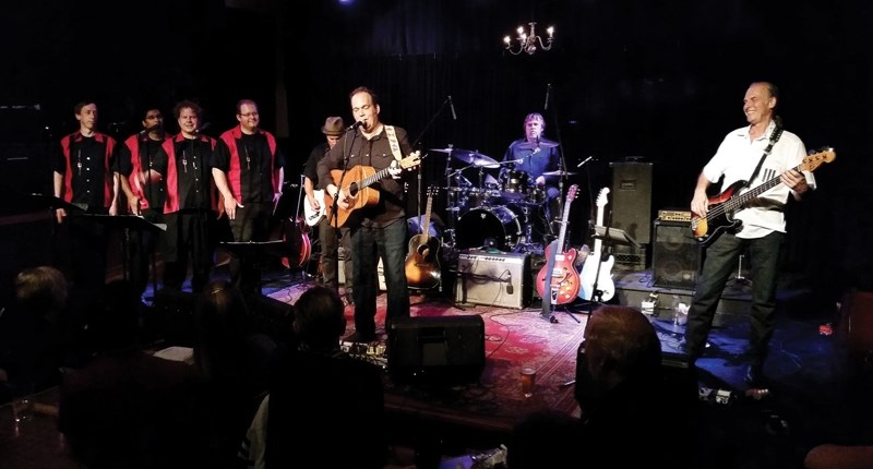 Steve Pineo and his band perform his Elvis act at the Ironwood in Calgary in Aug. 15, 2015. Pineo will bring the act to Westlock April 1 as part of the Cultural Arts Theatre