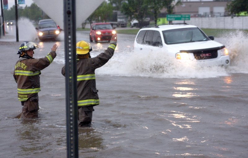 Despite remarkably low odds of an overland flood, the Town of Westlock Fire Department had previously planned and prepared to deal with it.