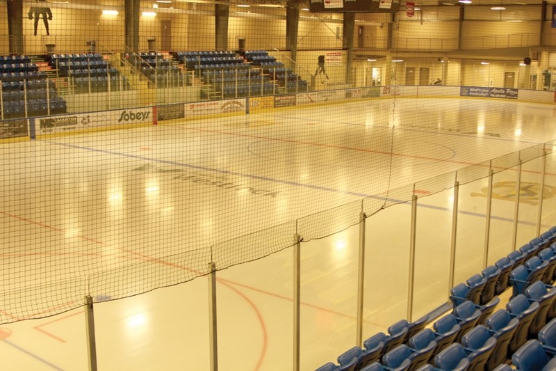 The Rotary Spirit Centre will be the host site for the upcoming Boston Pizza Cup, Feb. 8-12. The rink will be converted into four curling lanes start-ing Feb. 3.