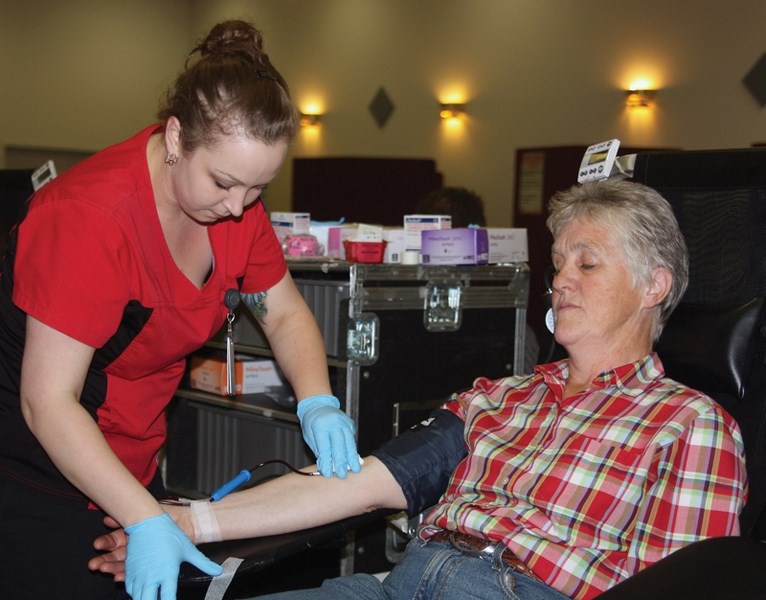 The Canadian Blood Services will be Westlock March 7 for blood donation clinic. CPS is looking for 100,000 new donors this year, but so far they are 27,000 short.