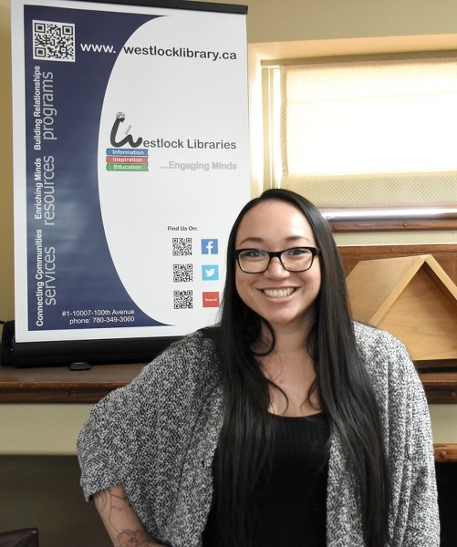 Alisha Jordan is the inaugural Writer-in-Residence at Westlock Libraries. Prospective and professional writers can drop by the Westlock Library Wednesdays from 11 a.m. to 6