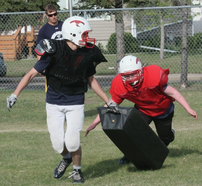 The Westlock Thunderbirds month-long spring training camp kicks off May 2. The camp culminates with a six-team jamboree May 27 at Westlock Elementary School.