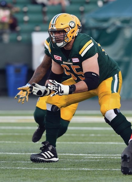 Edmonton Eskimos offensive lineman Simeon Rottier is optimistic that he will reach his goal of playing 10 years in the Canadian Football League after missing most of his