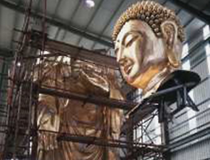  The statue is currently being assembled in Putian, China.