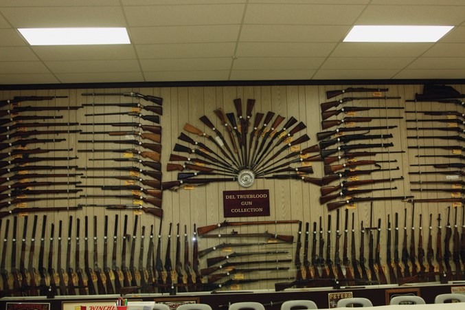 The Del Trueblood gun collection is made up of more than 95 guns firearms from the last 100 years and beyond.
