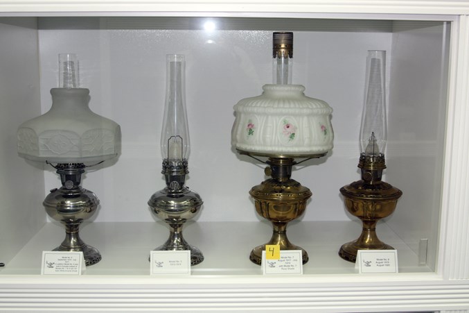  Just a few examples from the Max and Mary Wiese Aladdin Lamp collection, which will help light your way through the museum.