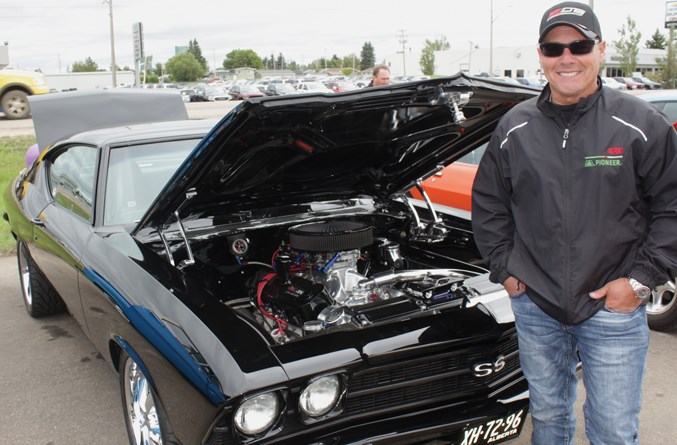  Ken Krykow with his classic 1969 Chevy Chevelle SS.
