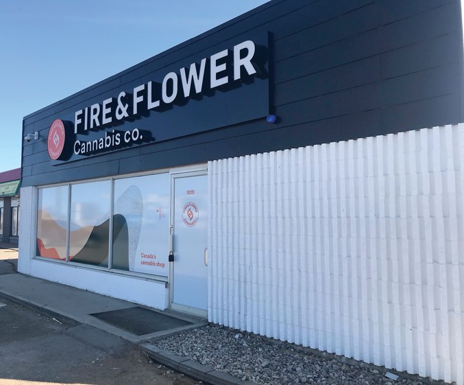 fire and flower cannabis
