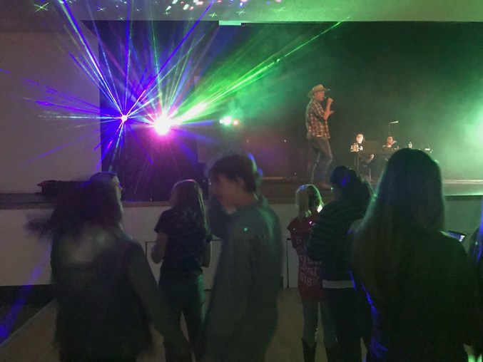  Westlock rapper and producer Justin Rogers took to the stage to finish off a night of performances that blurred the lines between country and hip hop music.