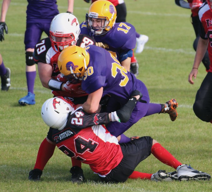  The Westlock Thunderbirds are 0-2 in the WFL following a 55-0 road loss to the St. Paul Lions Sept. 6.