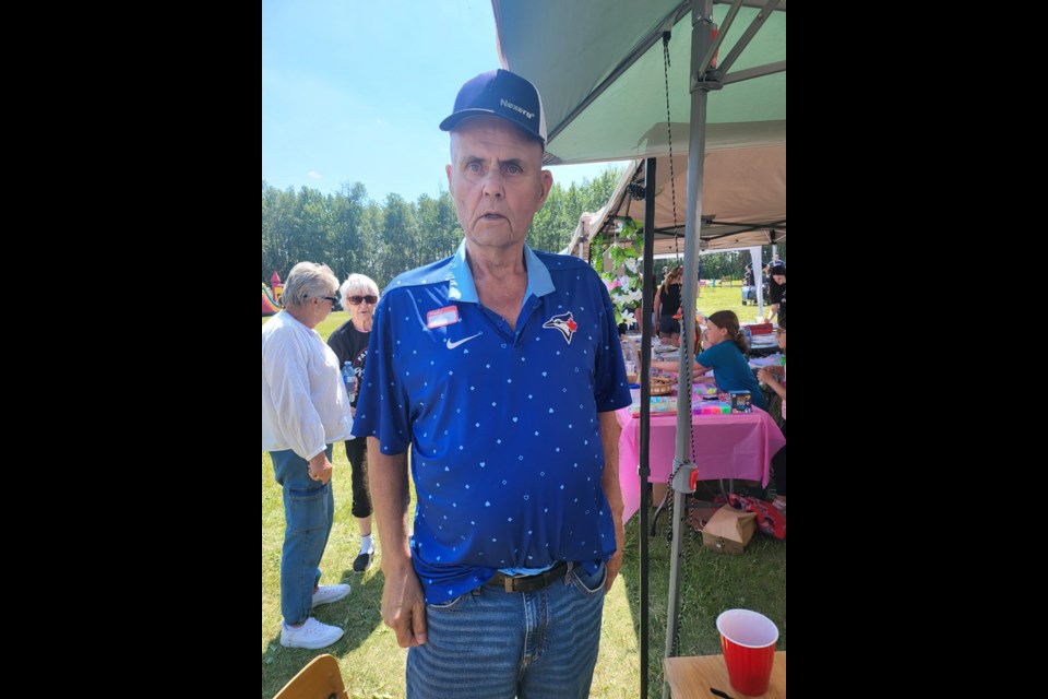 Les Properzi was at the Properzi Reunion on July 4 to July 6 making everyone smile and laugh with his quick comments. 