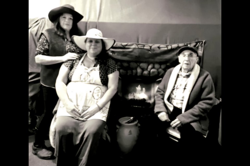 Kim Messmer, Melissa (Black) and Eugene Messmer honoured the 100 year anniversary of Naples Hall at the event on June 13 to 15. Photo supplied.