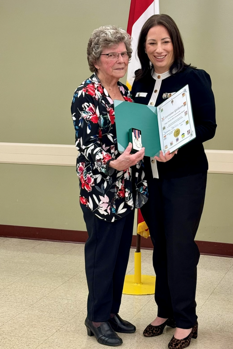 Former Athabasca County Reeve honoured with coronation medal