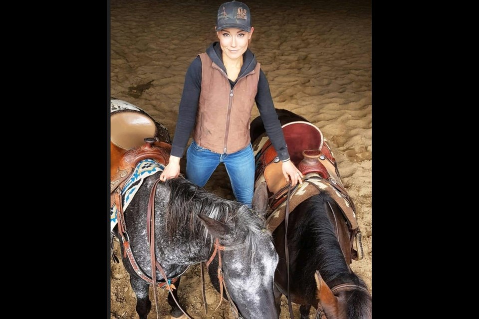 Angielee Pappas with ALP Equine holds regular horse and gymkhana clinics in Barrhead with the next event on April 19 at the AG barn.