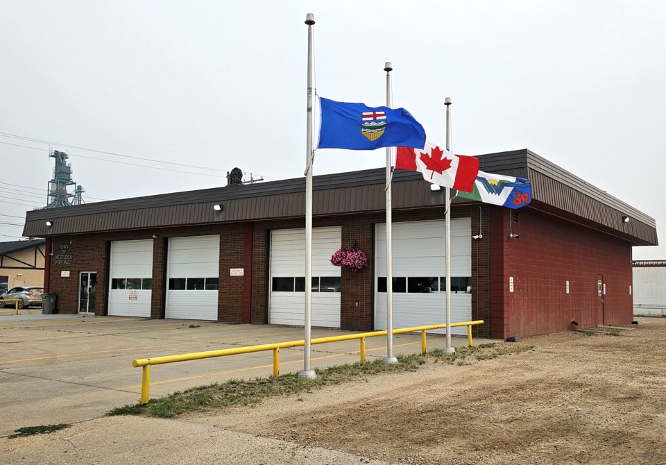 town-flags-at-half-mast