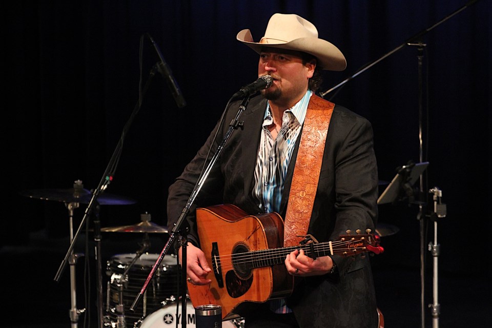 Trevor Panczak brought his country sound and style to the Nancy Appleby Theatre April 8 for the third show in the Heartwood Folk Club's spring season. Panczak and his band had audience members stamping their feet and clapping their hands throughout the two hour set.