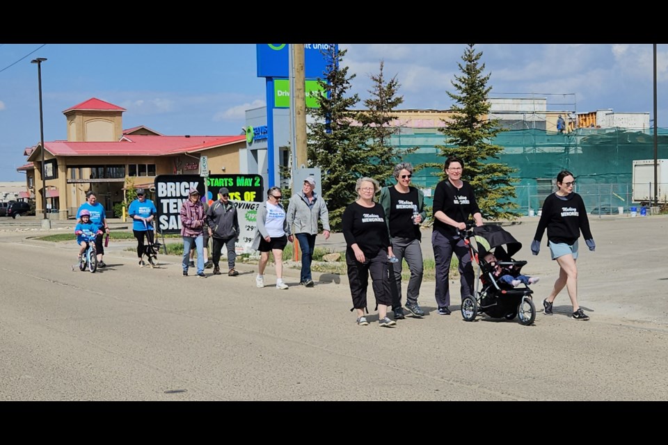The second annual IG Wealth Management Walk For Alzheimer's took place May 25. A total of 24 participants walked two kilometers and raised $7,078 this year. The Westlock Alzheimer’s Support Group began in 2015 and meets every second Monday of the month from 10 a.m. to 12 p.m. at the Westlock Continuing Care Centre. Kristine Jean/WN