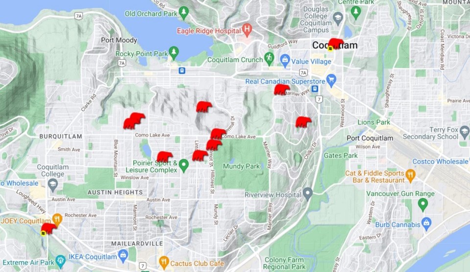 Bear encounters - WildSafeBC March 2022