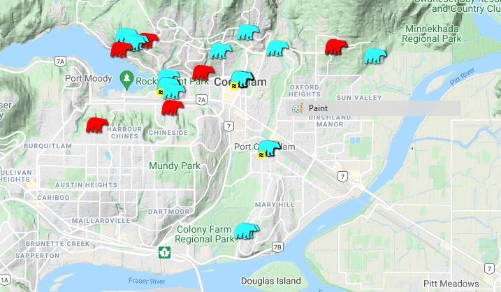 Bear sightings - Tri-Cities May 20-27, 2021