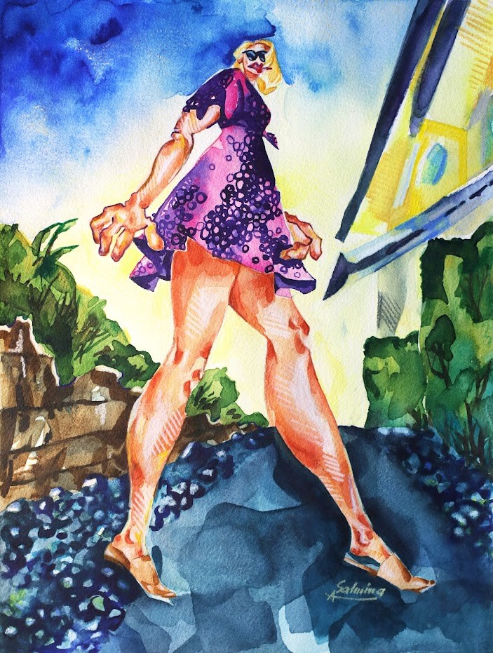 10-ania_salmina_the-girl-5_9x12_watercolour_the-power-of-being-a-woman