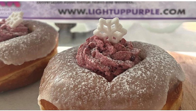 The Snowflake doughnut in aid of the Amanda Todd Legacy Society in Port Coquitlam is on sale at Doughnut Love in Coquitlam for October 2023.