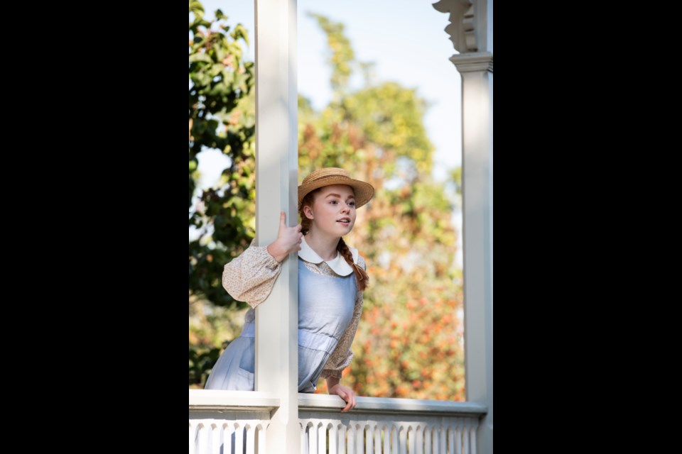 Coquitlam's Kyra Leroux plays the orphan Anne Shirley in Anne of Green Gables - The Musical.