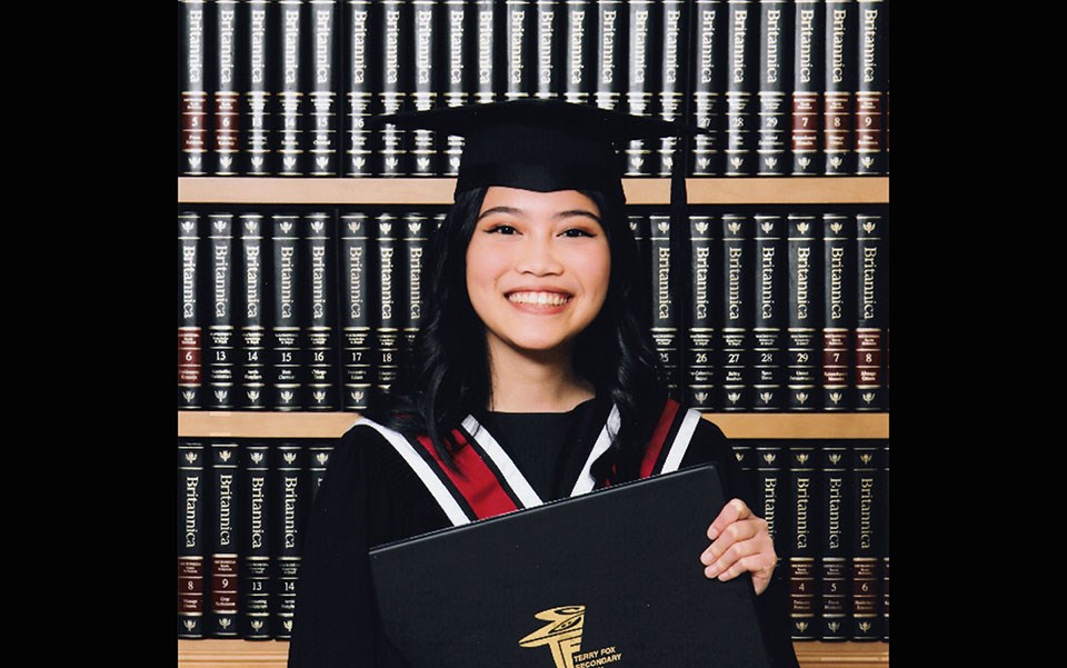 Bernice Atienza - Terry Fox 2021 valedictorian