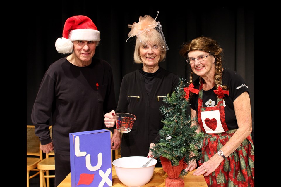 Bob Costello, Nancy Golabiewski and Jean Baker.