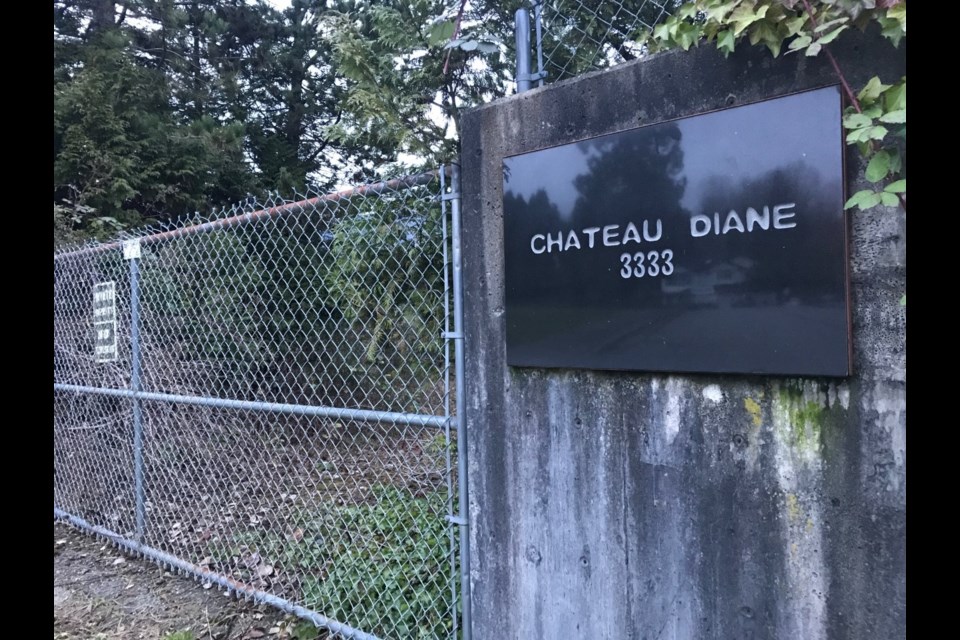 Chateau Diane at 3333 Caliente Pl. in Coquitlam has the highest assessment in the Tri-Cities, valued at $12.8 million on July 1, 2022.