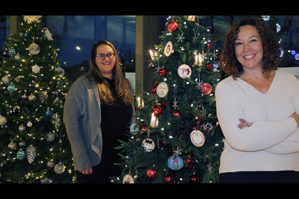 Julia Zado and Tabitha McLoughlin are the event producers of the 40th annual Coquitlam Christmas Craft Fair. 