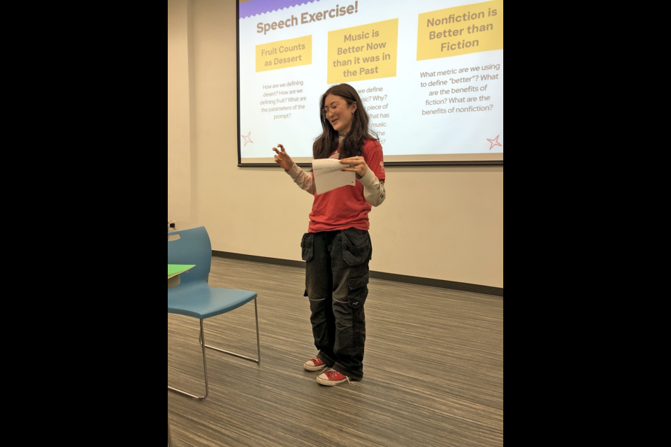 Dana Mizuguchi is a 2024 co-valedictorian of the Inquiry Hub, who is offering free debate lessons to teens this summer.