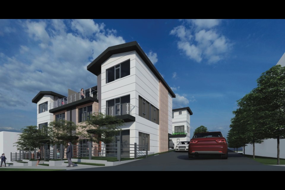 An artist rendering for 717 Edgar Ave., Coquitlam.