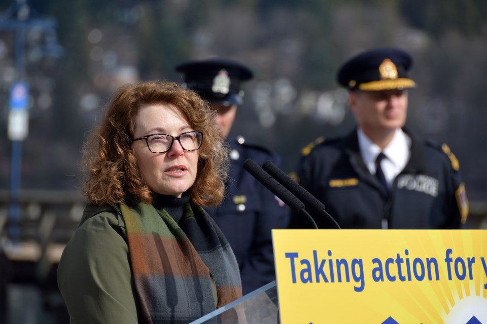 Natalie McCarthy, vice president of Regional Care Integration for Fraser Health, on March 6, 2024, in Port Moody.