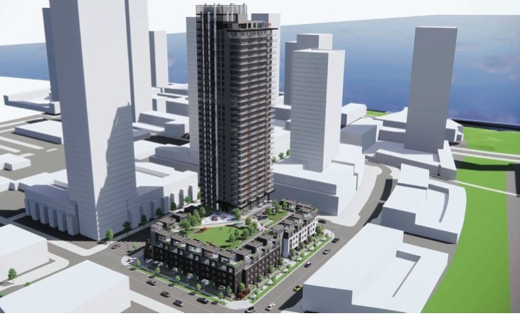 Debut, the first tower for Beedie Living, got Coquitlam city council's approval for a development permit on Sept. 25, 2023.