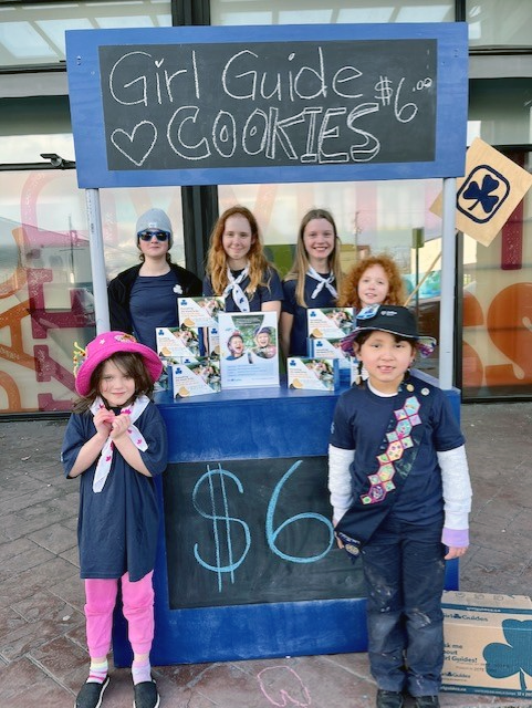 Tri-City Girl Guides were in Port Coquitlam on Tuesday.