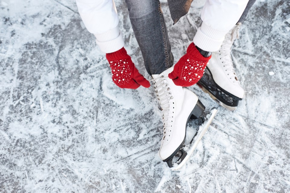 ice skating