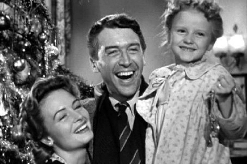 A still from the 1946 movie It's a Wonderful Life.
