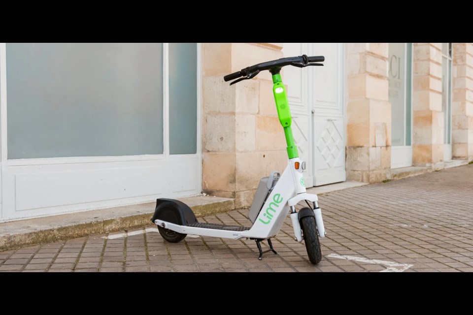 Lime e-Scooter.