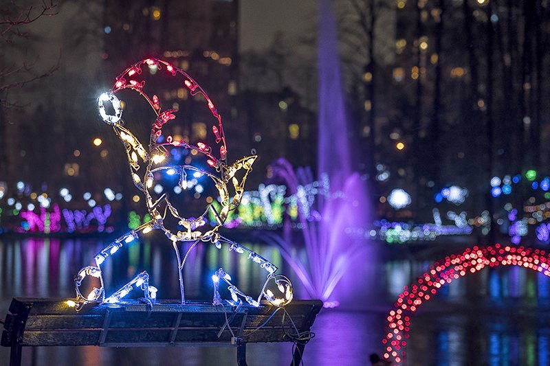 Port Moody’s Manfred Kraus, an award-winning photographer, snapped these images of Lights at Lafarge in Coquitlam this month.