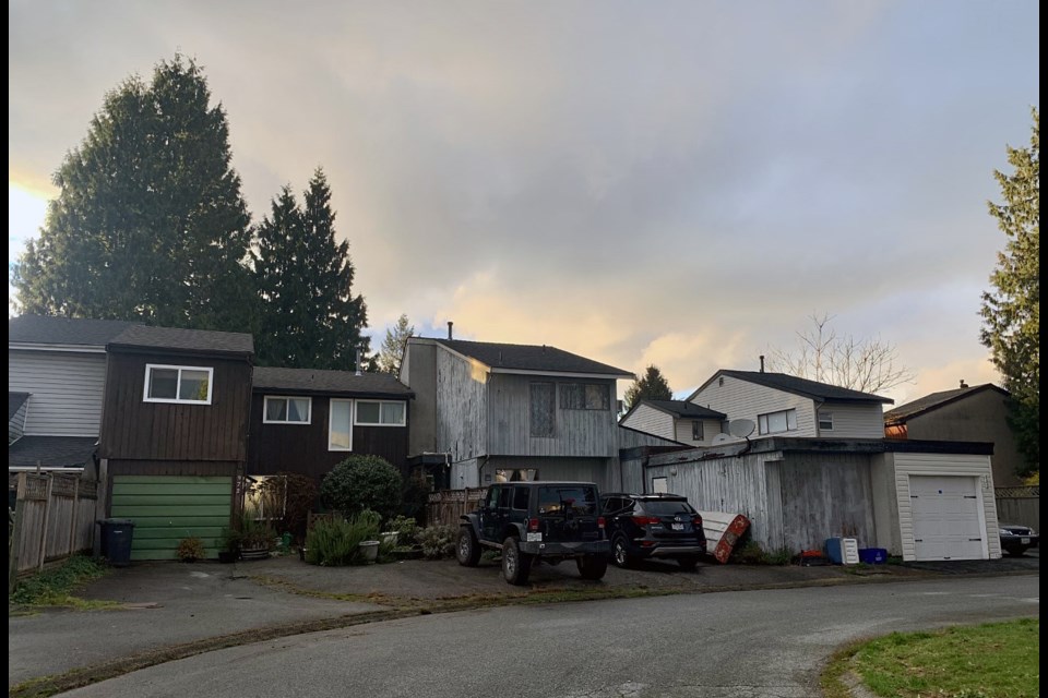 Some homes in Coquitlam's Meadowbrook neighbourhood, which is currently under a Land Use Contract (LUC).