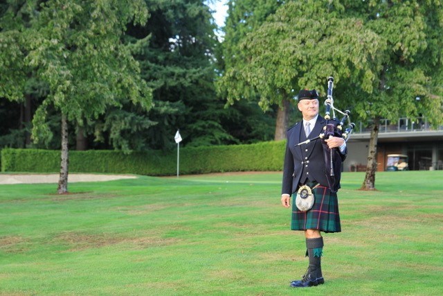 Coquitlam piper Mike Chisholm, the executive director of ScotFestBC, is co-organizing a virtual Robbie Burns celebration with SFU on Jan. 23.