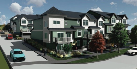 An artist rendering for 3469 Baycrest Ave., Coquitlam.