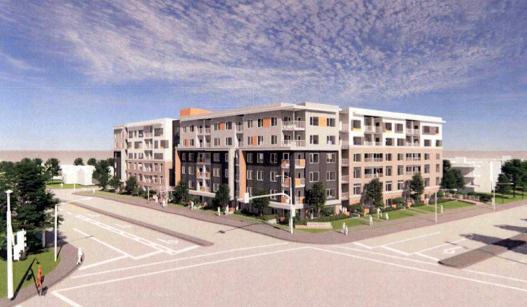 The proposal for 3100 Ozada Ave., in Coquitlam's City Centre neighbourhood.