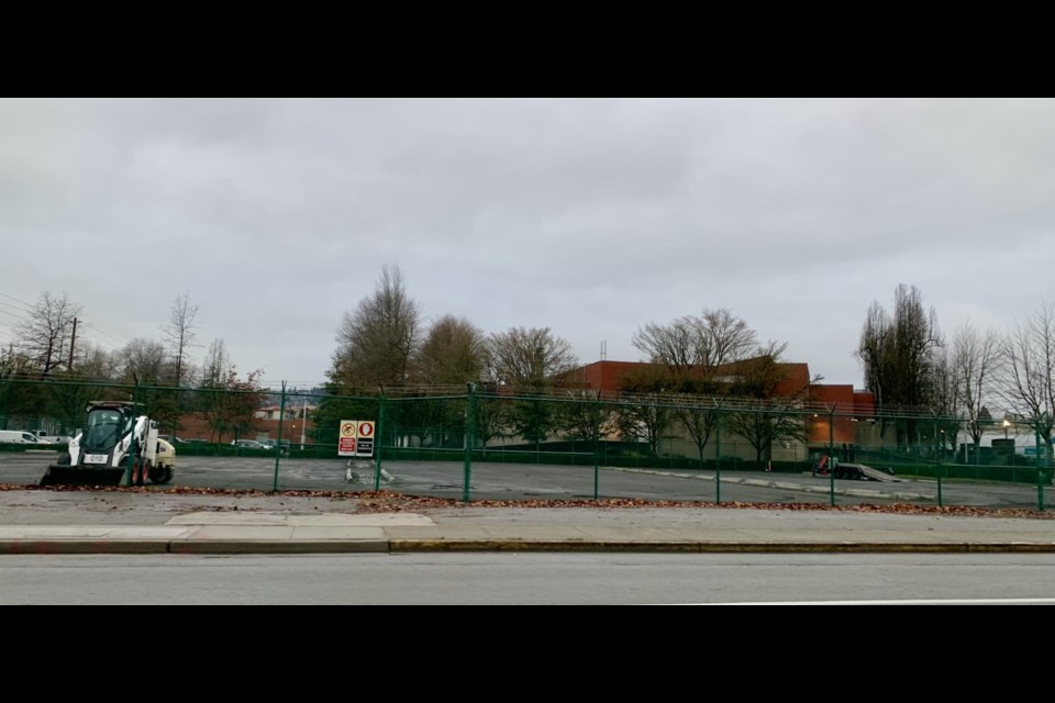 The former BC Hydro substation property at Kingsway and Wilson avenues in downtown Port Coquitlam.