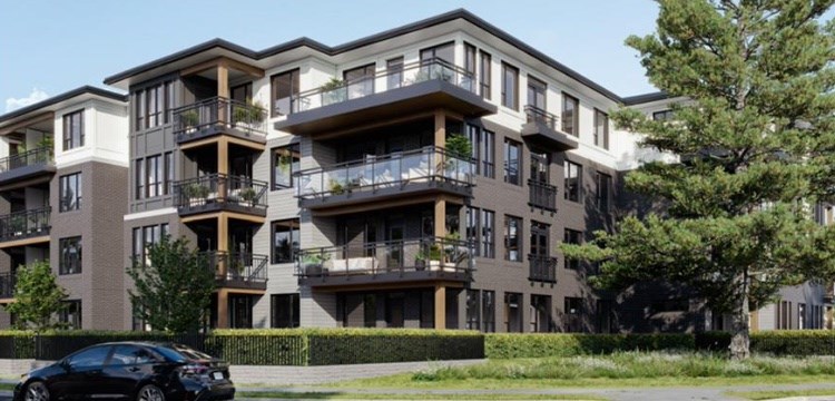 Polygon Homes plans a 117-unit apartment building at the southeastern corner of Shaughnessy Street and Prairie Avenue in Port Coquitlam.