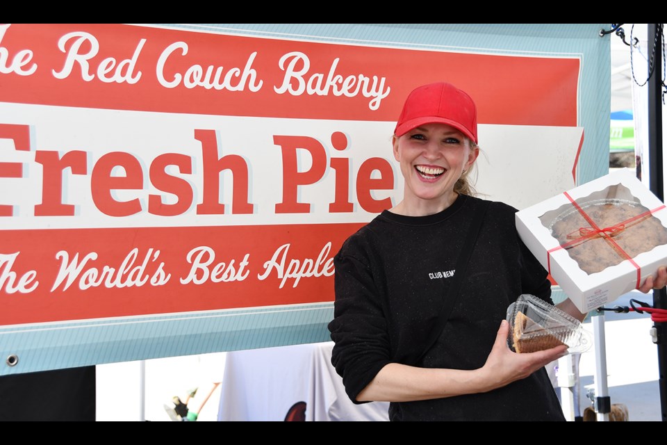 Red Couch Bakery at the Port Coquitlam Farmers Market on opening day, June 6, 2024.